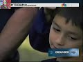 6-year-old falcon heene, who worried america after setting off a foil-covered balloon, tells the press that he heard his father yelling, so he hid in the attic because he did not want to get in trouble. also, his father, richard, denied the event was a publicity stunt. 