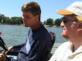 Quadriplegic makes pontoon accessible for a wheelchair