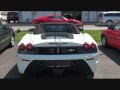 Ferrari 430 Scuderia 16 m spider, Ferrari 430 scuderia coupé accelerating, Lamborghini LP560-4
