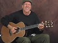Acoustic fingerstyle Blues guitar lesson ala Robert Johnson Blind Boy Fuller
