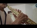 Green Light - John Legend (Soprano Saxophone)