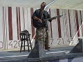 Al Polito/Medicine Man of Portland sings and PLays his Original Song @ Burning Man 2008 Center Camp