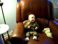 videos de Bobby at his first Thanksgiving dinner!
