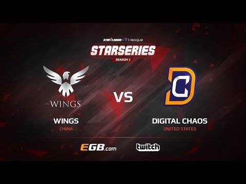Wings vs Digital Chaos, Game 1, SL i-League StarSeries Season 3, LAN-Final