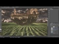 Click here to watch this video Flying Ruins // Speed Art