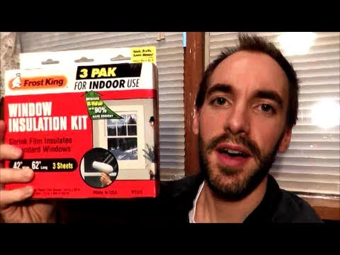 how to insulate windows cheap