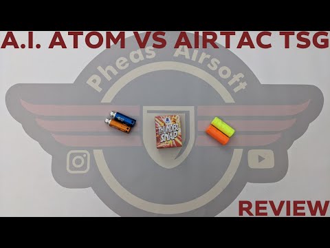 [GEAR][REVIEW] AIRSOFT INNOVATIONS ATOM VS AIRTAC TSG MINI - THUNDER SNAP GRENADES!!!