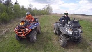 Yamaha Grizzly 700 vs CFmoto X6