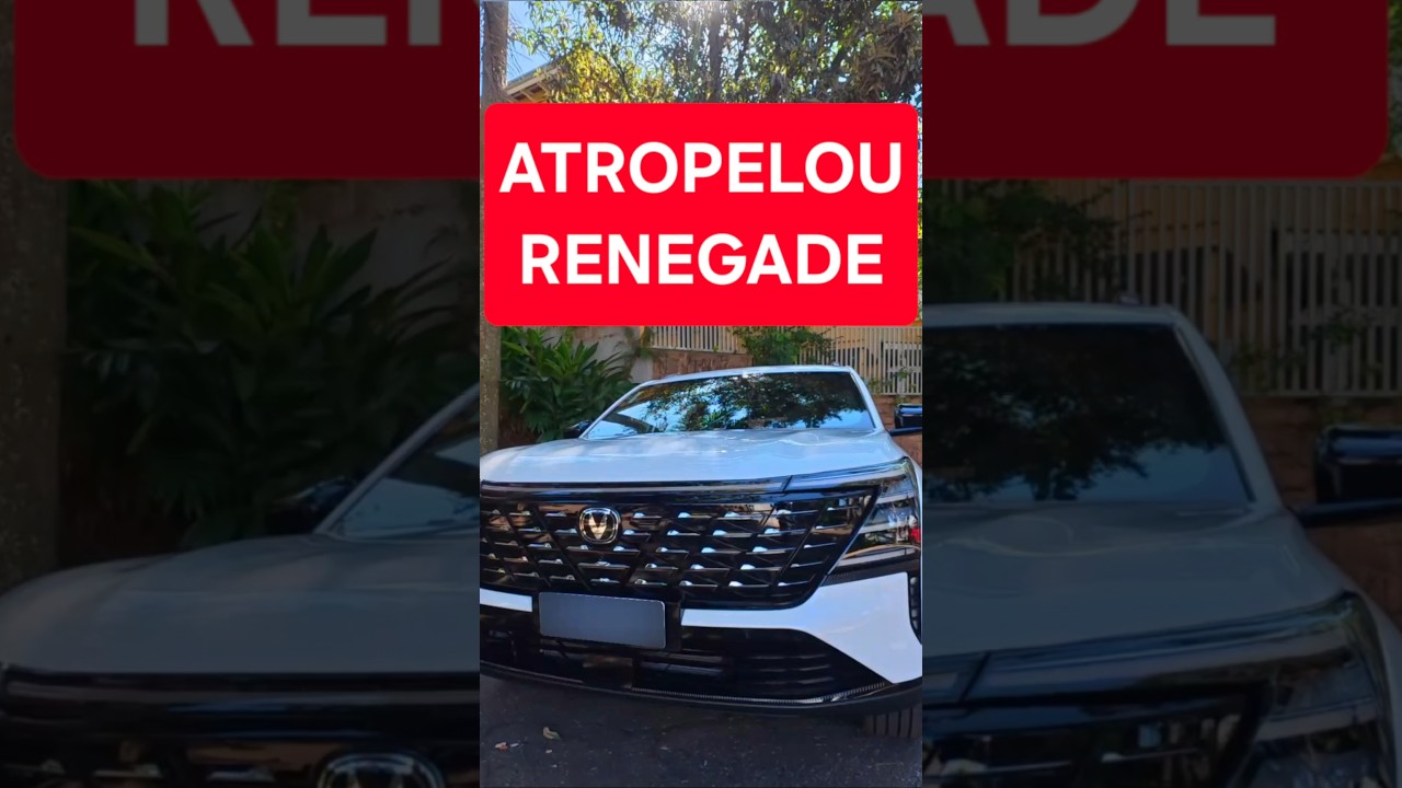 ATROPELOU RENEGADE E COMPASS AO MESMO TEMPO!