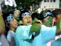 沼田まつり祇園祭2009・最終日08　須賀・榛名神社みこしと祭ばやし共演２