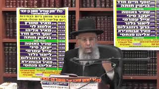 הרב גדעון בן משה – הלכות יום טוב