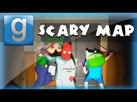 Garry's Mod Scary Map Funny Moments - TV Station, Ski Resort, and Bad Jump Scares!