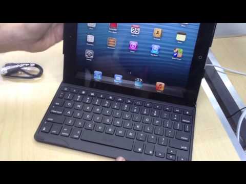 how to sync zagg folio with ipad