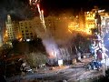Mini mascletá previo a la quema de falla ayuntamiento Mini mascletá previo a la quema de falla ayuntamiento