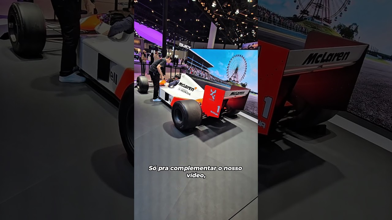 Zerei a vida! Entrei na Mclaren de 1989 do Senna