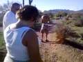 videos de Travis Nordus finger stuck by cactus, video by trever sieg