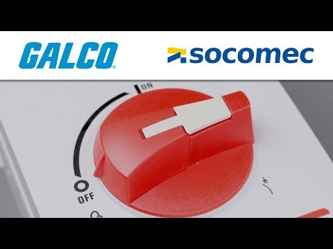 Socomec's Enclosed Sirco M Series Disconnect Switch 