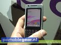 The Sony Ericsson P1i as shown in Londen during a SE press event (may 8 2007).