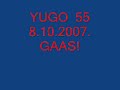 Yugo - probušena guma (žlajf)