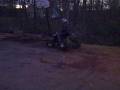 1996 Banshee - donuts in the driveway