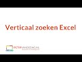 videos de PC tip van de dag! - Verticaal zoeken in Excel