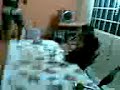 el 31 de dic anita un poco ya peda se pone a bailar jaja todo morian de risa al verlo. me encanta ese video