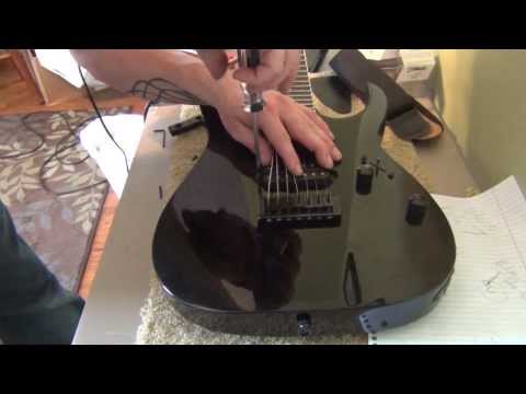 how to adjust ibanez pickups