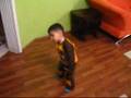 Utku Dilek of the dance  hip hop jump around