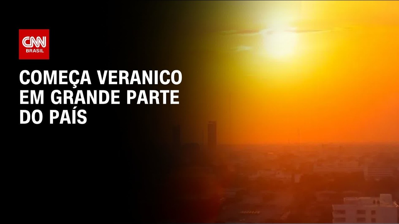 Começa veranico em grande parte do país nesta quarta-feira (12) | CNN NOVO DIA