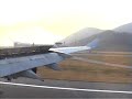 Landing Airbus A340 Hong Kong Cathay Pacific 2006