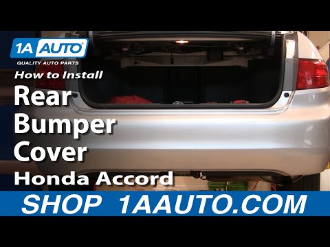 How To Install Replace Rear Bumper Cover Honda Accord 04-07 1AAuto.com