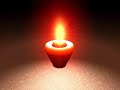 Candle light - Cinema 4D