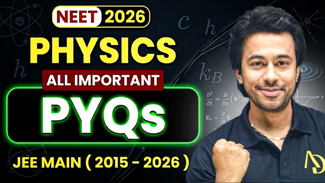 160+ Marks Guaranteed? Complete Physics Revision in One Session | NEET 2026 PYQs | Kshitiz Sir
