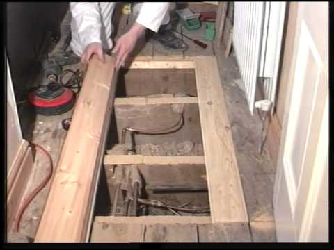 how to fit floorboards