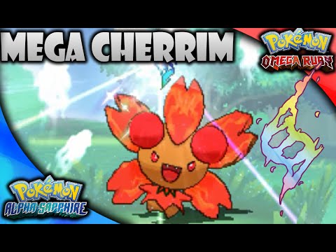 mega - Mega Cherrim is a beautiful Grass/Fire type with a nice hefty spatk and speed boost. Bonus points if you can tell what his stats are naturally based on the stats shown. He takes sun dancing...