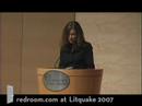Elizabeth Mckenzie - Redroom.com at Litquake 2007