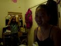 this is my younder sister. doing the lean wit it rock with it dance. and part of the song grillz cause well. idk but its there. lol