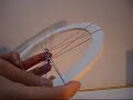 How to make the rubberband heat engine (4) wheel