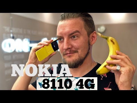 Обзор Nokia 8110 4G (yellow)