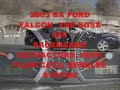 Ford XR8 with after market exhaust