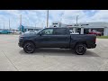 New 2026 Forged Blue Metallic Exterior Paint RAM REBEL 4X4 CREW CAB 5'7