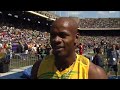 USA vs Jamaica the epic battle. I ran 2nd leg on team USA Red