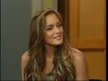 Leighton Meester on Regis & Kelly (9.01.08) Leighton Meester on Regis & Kelly (9.01.08)