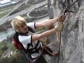 Martinswand via ferrata, upper section (2)