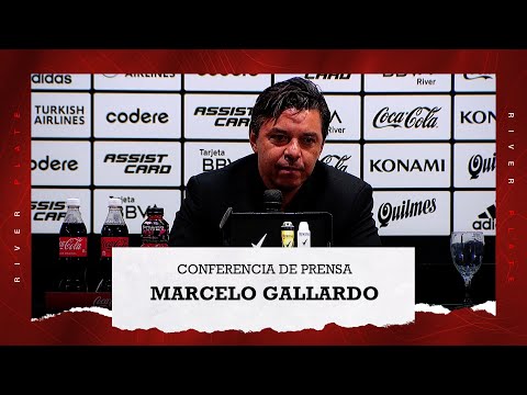  Marcelo Gallardo en conferencia de prensa (7-11-2021)