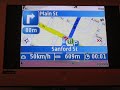 Nokia N95 GPS/ Satellite Navigation simulation on a TV Nokia N95 GPS/ Satellite Navigation simulation on a TV