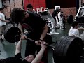 Nicolas Wiltgen 200kg supino sem camisa de força com 89kg corporais  e 19 anos de idade