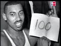 radio call of the final three minutes
listen to the final moments of wilt chamberlain's historic 100-point game on march 2, 1962. the philadelphia warriors defeated the new york knicks 169-147 in hershey, pa.

the complete tape:

http://www.randomhouse.com/crown/wilt/