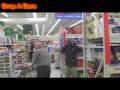 Drop A Dare #1 (Me doing the Crank Dat at Walmart with Underwear on my head)