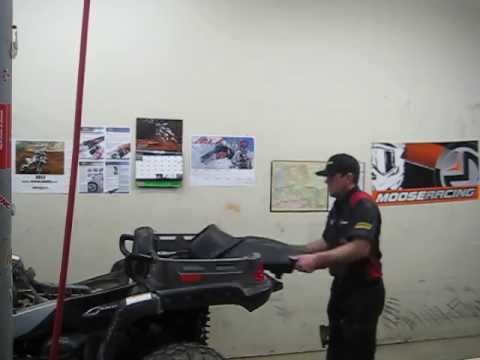 how to recover atv seat